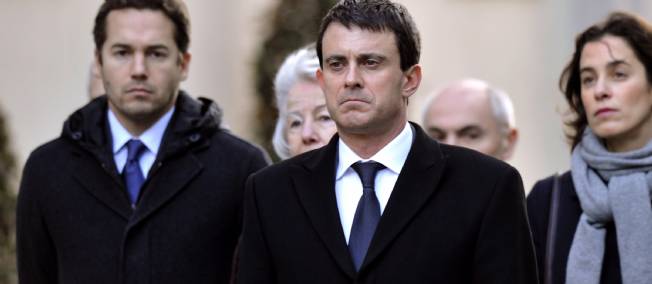 Manuel Valls rend hommage au pr&eacute;fet &Eacute;rignac