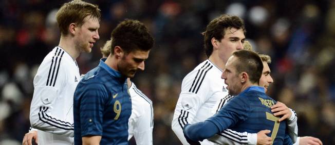 Football - Match amical : la France encore trop petite pour l'Allemagne