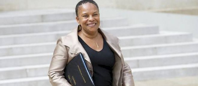 La ministre de la Justice Christiane Taubira jouit d'une grande aura pour son projet de loi sur le mariage gay.