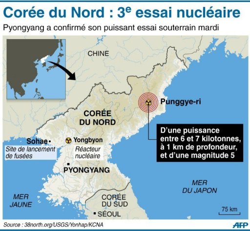 L'Iran, accuse par les Occidentaux de chercher a fabriquer l'arme atomique malgre ses denegations, a desapprouve Pyongyang, estimant qu'"aucun pays" ne devrait posseder d'arme atomique.
