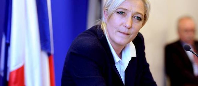 Marine Le Pen etait l'invitee jeudi soir de l'emission "Des paroles et des actes" sur France 2.