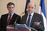 Pierre Moscovici se félicite de l'analyse de la Commission européenne. ©ERIC PIERMONT