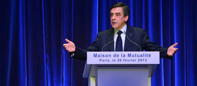 Premier grand meeting de campagne pour Francois Fillon, La Mutualite, Paris, 26 fevrier 2013.