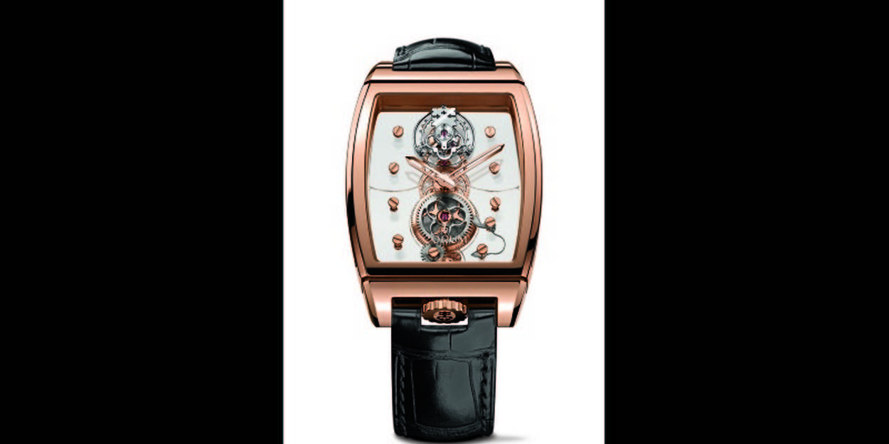 Golden Bridge Tourbillon Panoramique Corum Bridges 100.160.55 0F01 0000