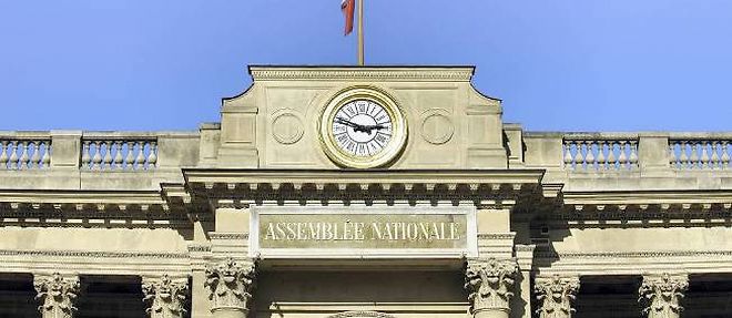 Le Palais-Bourbon abrite l'Assemblee nationale.