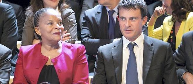 Manuel Valls vole au chevet des policiers, qui ne se privent pas de critiquer la politique penale de Christiane Taubira.