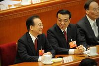 Chine: le Premier ministre Wen Jiabao fait ses adieux  avec un discours confiant