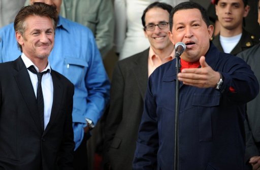 L'acteur engage Sean Penn, un autre supporteur du president venezuelien a Hollywood, a egalement rendu hommage a Chavez, estimant que les personnes pauvres de la planete avaient "perdu un champion" et l'Amerique "un ami qu'elle a toujours ignore avoir".
