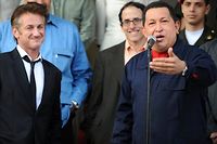 Chavez: Oliver Stone et Sean Penn pleurent la mort d'un &quot;grand h&eacute;ros&quot;