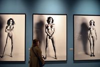 Photographie: les nus sensuels d'Helmut Newton expos&eacute;s &agrave; Rome