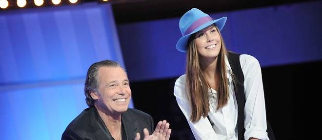 Michel Leeb et sa fille ainee Fanny Leeb, selectionnee pour "The Voice".