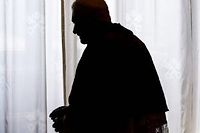 La silhouette de Benoit XVI. (C)Max Rossi