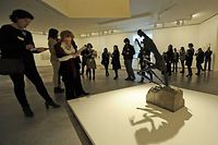 Espagne: &quot;L'art en guerre&quot; ou la r&eacute;sistance artistique au Guggenheim de Bilbao