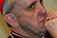 Le cardinal Bergoglio, désormais pape François, ici en 2003.