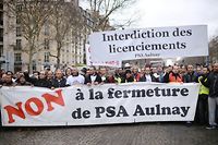 Plan social PSA: feu vert de la majorit&eacute; des syndicats, blocage &agrave; Aulnay