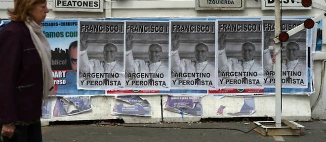 Photo prise dans les rues de Buenos Aires, le 15 mars.