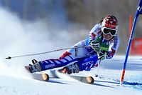 Championnats de France de ski: victoire de Marmottan au slalom g&eacute;ant dames