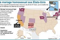 Mariage homo aux Etats-Unis: la Cour supr&ecirc;me entame un d&eacute;bat historique