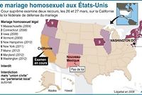 Mariage homo aux Etats-Unis: la Cour supr&ecirc;me joue la prudence dans les d&eacute;bats
