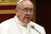 Le pape Francois n'emmenagera pas tout de suite dans l'appartement pontifical. (C)AFP