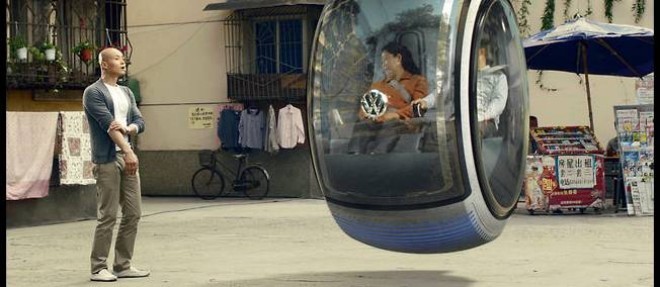 Glissant a quelques centimetres du sol, le Hover Car de VW Chine va revolutionner la mobilite urbaine et la mobilite tout court.