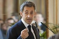 Nicolas Sarkozy en Belgique le 27 mars 2013.