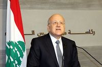Liban: le Premier ministre d&eacute;sign&eacute; veut prot&eacute;ger son pays du conflit syrien
