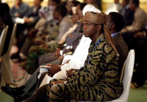 La conference s'inscrit dans le cadre d'un accord de paix conclu par Khartoum en juillet 2011 a Doha avec de petits groupes rebelles, dont le dernier -des dissidents du Mouvement pour la justice et l'egalite- a signe samedi a Doha un document confirmant son adhesion a l'accord avec Khartoum.