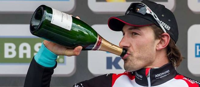 Fabian Cancellara remporte le Tour des Flandres, le 31 mars 2013.