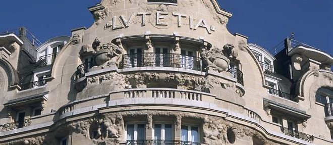 L'hotel Lutetia, dans le 6e arrondissement de Paris.