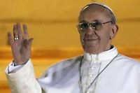 Le pape Francois passe a la mode des reseaux sociaux. (C)Gregorio Borgia