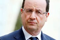 François Hollande à l'Élysée, le 11 avril 2013. ©PATRICK KOVARIK