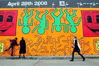 Des artistes au secours d'une fresque de Keith Haring &agrave; Paris