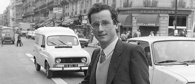 Francois Hollande, place de la Bourse, le 26 mai 1981