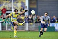 Rugby: Brock James et Nalaga (Clermont) titulaires contre le Munster