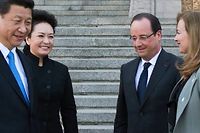 La Chine aux petits soins pour le couple presidentiel