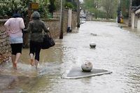 Inondations : le risque se d&eacute;place en aval de Troyes