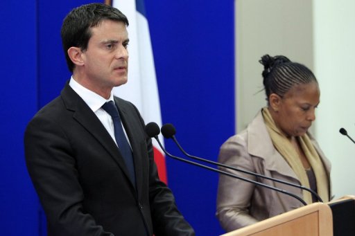 Manuel Valls et Christiane Taubira dressent lundi a Lyon un premier bilan des Zones de securite prioritaires (ZSP), mises en place pour lutter contre la delinquance ancree dans les quartiers difficiles et pour lesquelles ils devraient annoncer des "moyens".