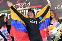 Tour d'Italie: Uran vainqueur en grimpeur solitaire de la 10e &eacute;tape