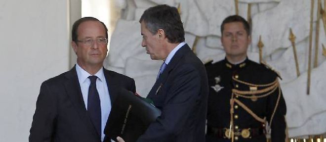 Francois Hollande et Jerome Cahuzac.