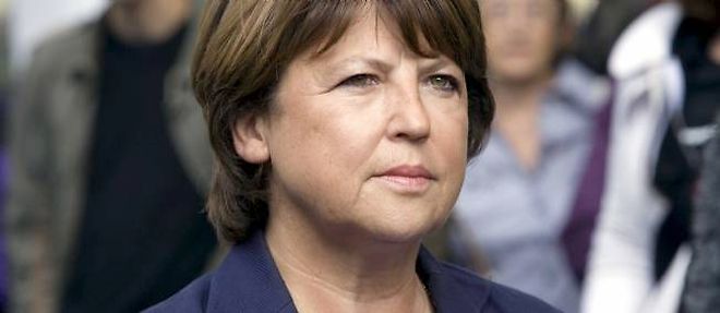 La maire de Lille, Martine Aubry.