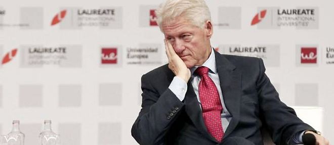 Bill Clinton, le 21 mai a Madrid