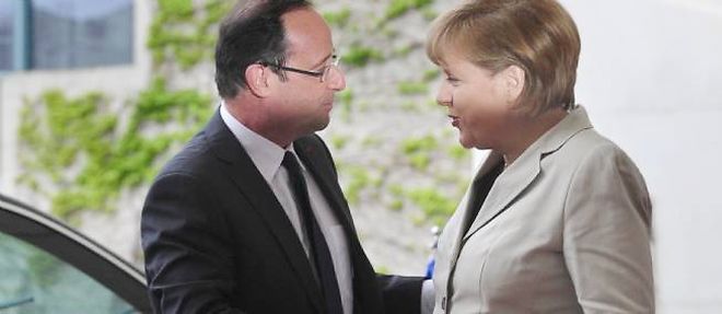 Francois Hollande et Angela Merkel (photo d'illustration).