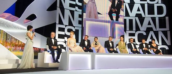 Le jury de la 66e edition du Festival de Cannes lors de la ceremonie d'ouverture, le 15 mai 2013.