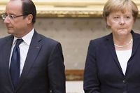 Merkel et Hollande r&eacute;unis &agrave; Paris pour la comp&eacute;titivit&eacute;