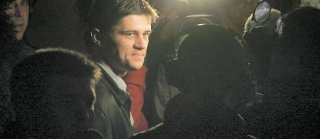 Daniel Legrand fils lors de son acquittement, en 2006.