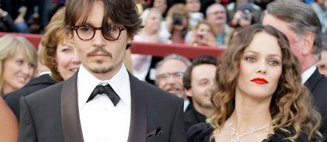 Johnny Depp et Vanessa Paradis, en 2009.