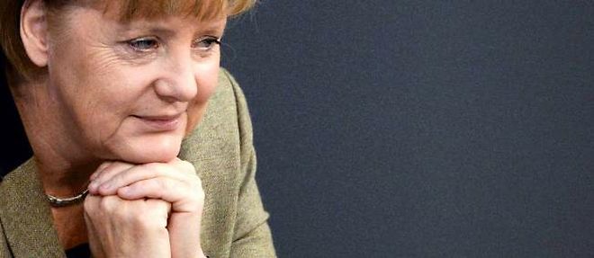 Berlin veut que l'union monetaire devienne "enfin une union de la stabilite", a martele Angela Merkel.