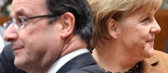 Selon Francois Hollande, Angela Merkel partage sa vision de la zone euro.