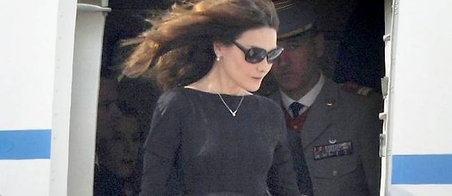 Carla Sarkozy en 2010.